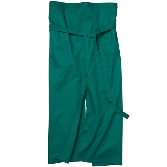 Fartuch Długi Poliester Bawełna Trwały Kolor CGW110 - Bottle Green