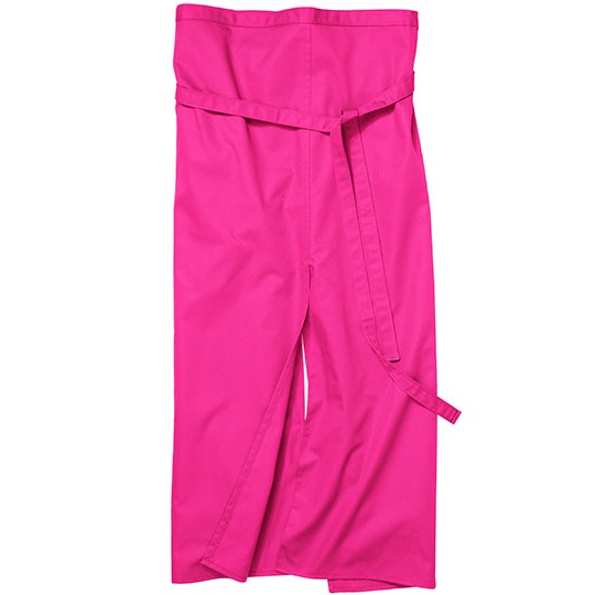 Fartuch Dlugi Poliester Bawelna Trwaly Kolor CGW110 - Magenta