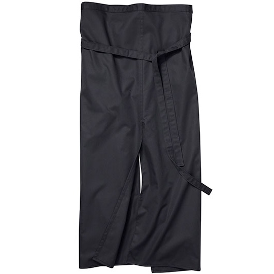 Fartuch Dlugi Poliester Bawelna Trwaly Kolor CGW110 - Raven