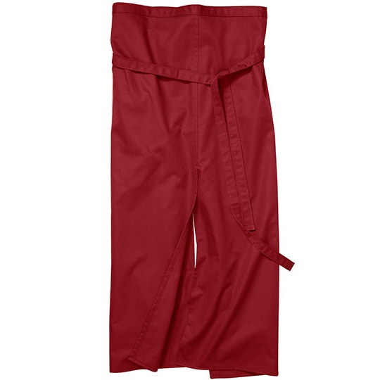 Fartuch Dlugi Poliester Bawelna Trwaly Kolor CGW110 - Regency Red