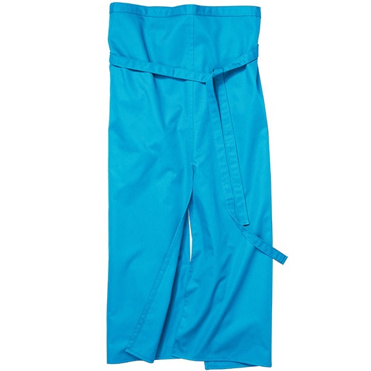 Fartuch Długi Poliester Bawełna Trwały Kolor CGW110 - Turquoise