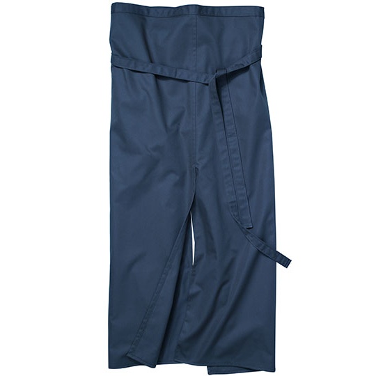 Fartuch Długi Poliester Bawełna Trwaly Kolor CGW110 - Dark Blue