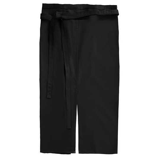 Fartuch 80x100 cm Poliester Bawelna Trwaly Kolor CGW111 - Black