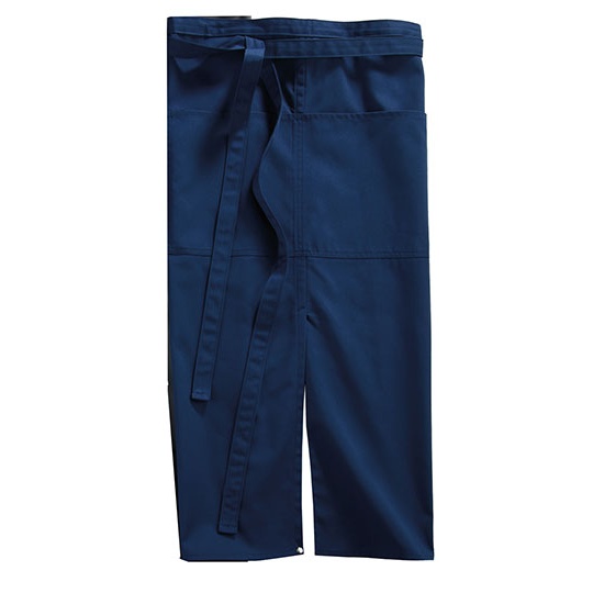 Fartuch z rozcięciem CGW111 - Navy