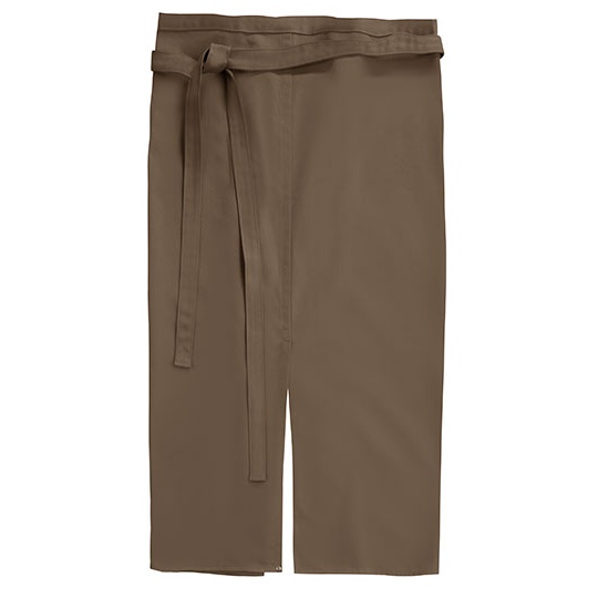 Fartuch 80x100 cm Poliester Bawełna Trwały Kolor CGW111 - Taupe