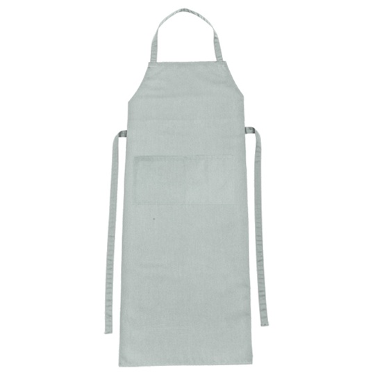 Fartuch Kuchenny z Kieszenia Poliester Bawelna CGW1145 - Pale Grey