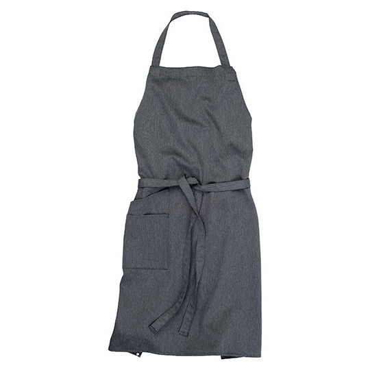 Fartuch regulowany z kieszenią CGW1170 - Grey Melange