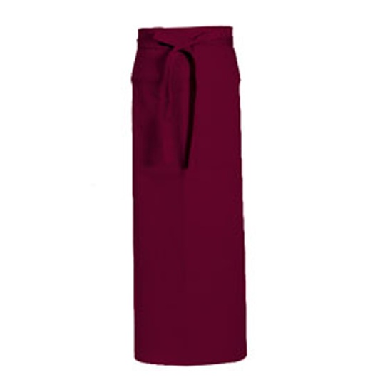 Fartuch Kelnerski Poliester Bawelna Trwaly Kolor CGW121 - Cherry