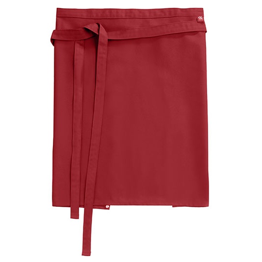 Fartuch Bistro Poliester Bawełna CGW123 - Red