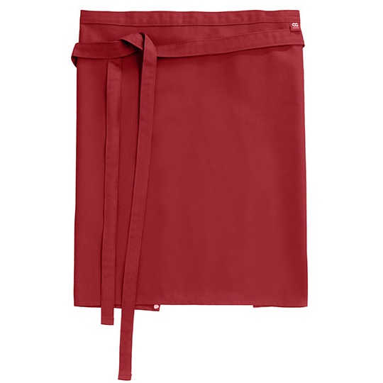 Fartuch Bistro Poliester Bawełna CGW123 - Regency Red