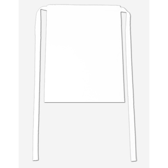 Fartuch Bistro Poliester Bawelna CGW123 - White