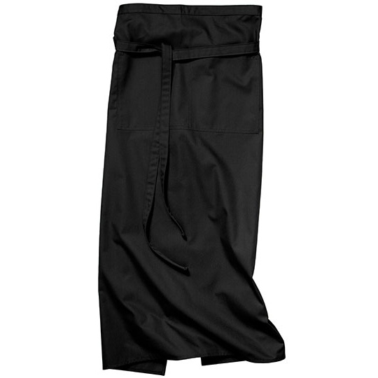 Fartuch Bistro Z Kieszenia Trwaly Kolor CGW1260 - Black