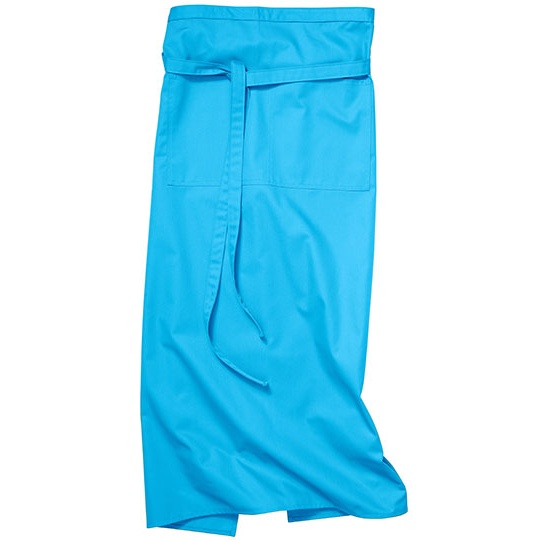 Fartuch Bistro Z Kieszenia Trwaly Kolor CGW1260 - Turquoise