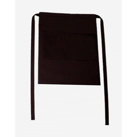 Fartuch Bistro z Kieszenia Latwa Pielegnacja CGW1262 - Black