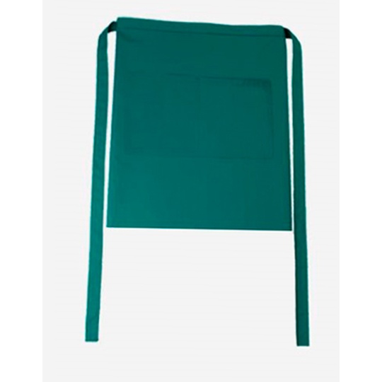 Fartuch Bistro z Kieszenia Latwa Pielegnacja CGW1262 - Bottle Green