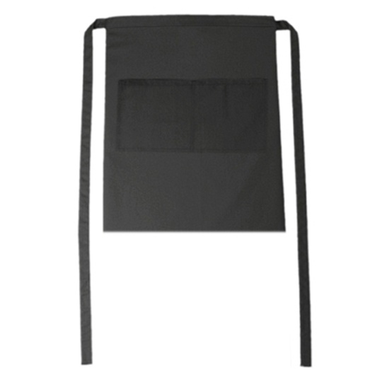 Fartuch bistro z kieszenią CGW1262 - Raven