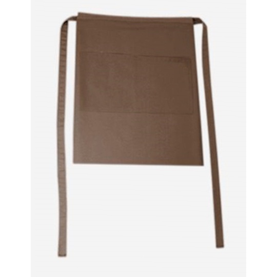 Fartuch Bistro z Kieszenią Łatwa Pielęgnacja CGW1262 - Taupe