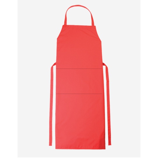 Fartuch Kuchenny Poliester Bawelna CGW130 - Red