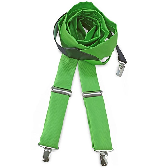 Szelki Regulowane Materialowe 3,5 cm CGW1511 - Apple