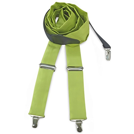 Szelki Regulowane Materialowe 3,5 cm CGW1511 - Kiwi