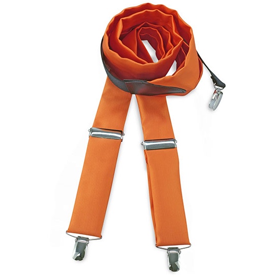 Szelki Regulowane Materialowe 3,5 cm CGW1511 - Pumpkin