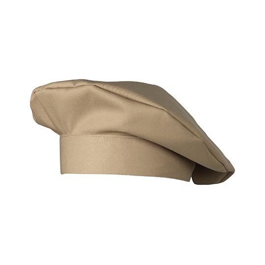 Czapka Kucharska Poliester Bawelna CGW180 - Khaki