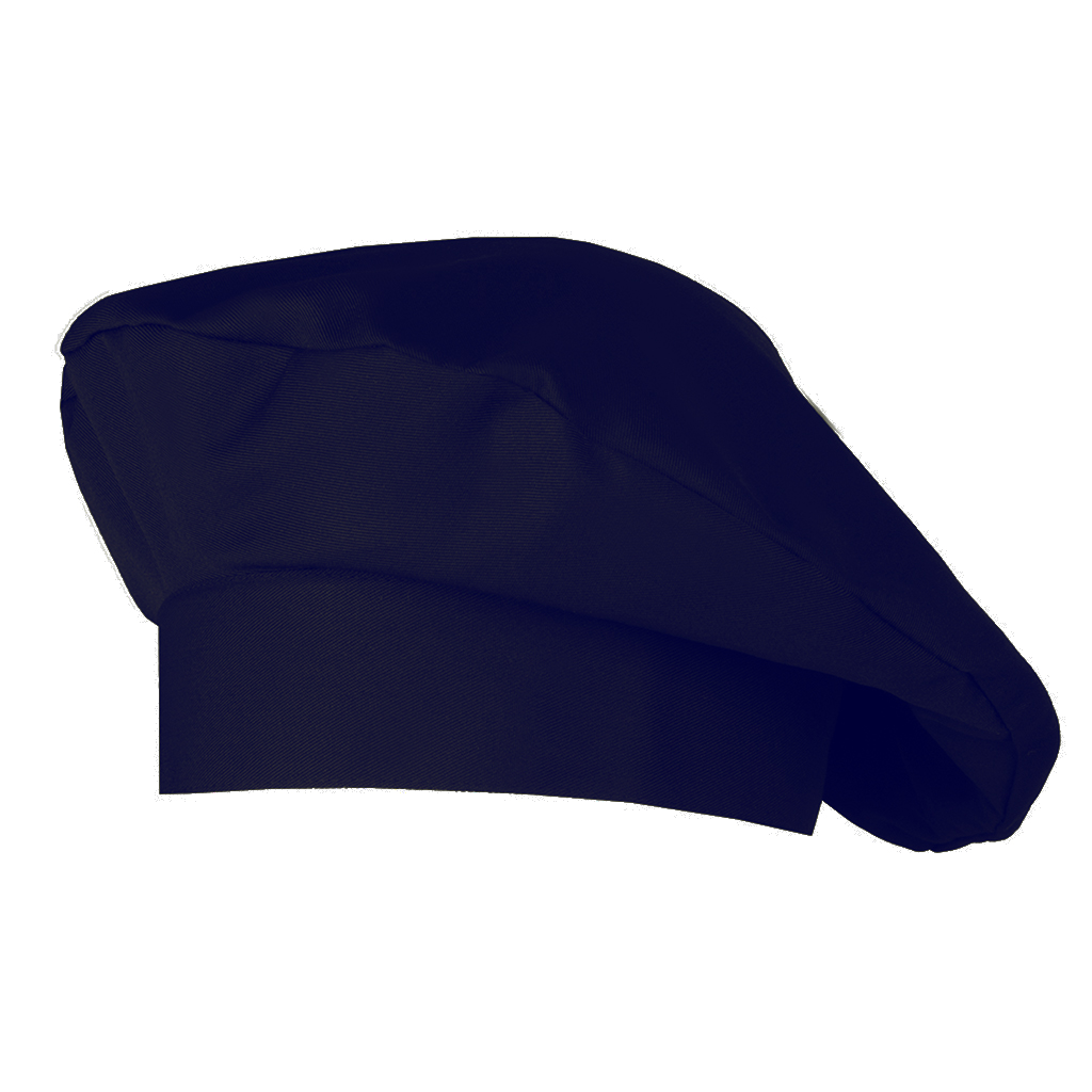 Czapka Kucharska Poliester Bawełna CGW180 - Dark Blue