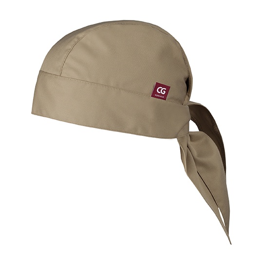 Czapka Bandana Poliester Bawelna CGW185 - Khaki