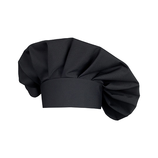Czapka Kucharska Poliester Bawelna CGW3200 - Black