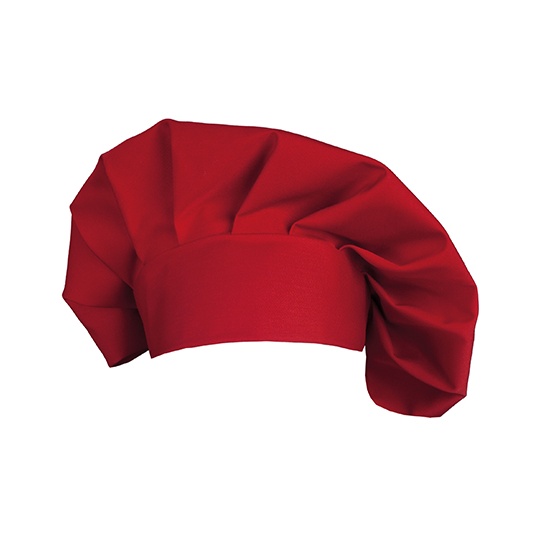 Czapka Kucharska Poliester Bawelna CGW3200 - Red