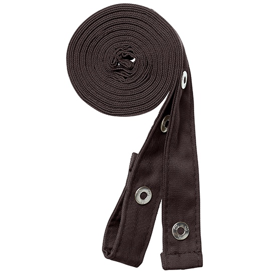 Zestaw Paskow do Fartucha Krzyzowane Denim CGW42141 - Chocolate