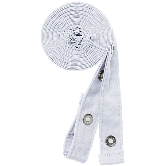 Zestaw pasków do fartucha krzyżowane CGW42141 - Pale Grey