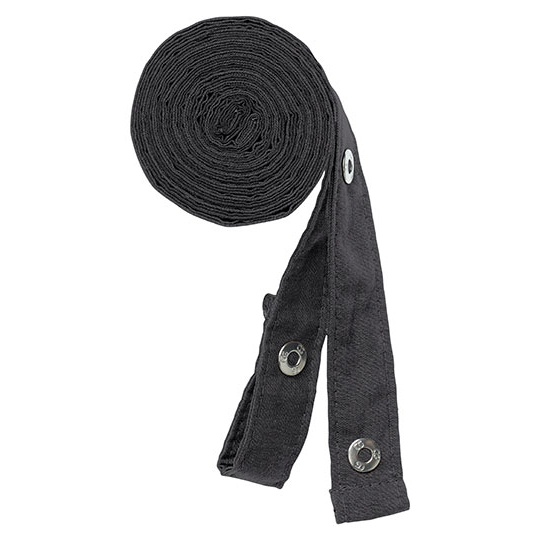 Zestaw Paskow do Fartucha Krzyzowane Denim CGW42141 - Dark Grey Melange