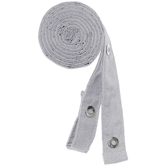 Zestaw pasków do fartucha krzyżowane CGW42141 - Light Grey Melange