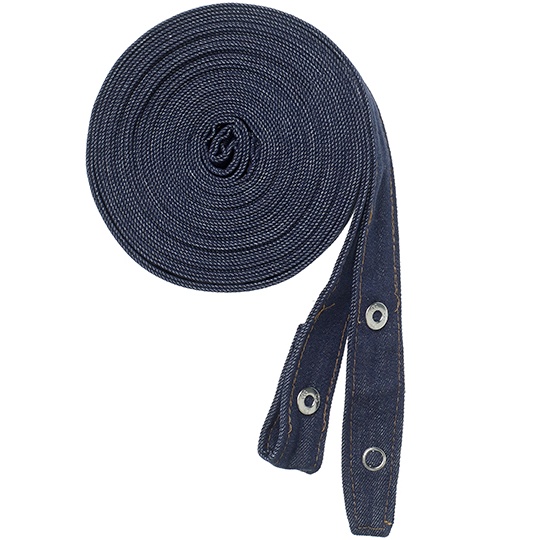 Zestaw pasków do fartucha krzyżowane 230 cm CGW42141 - Denim