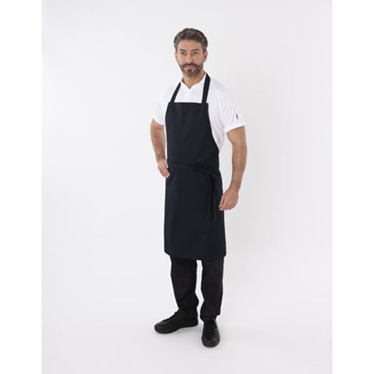Fartuch z regulowanym paskiem DL010 - Black