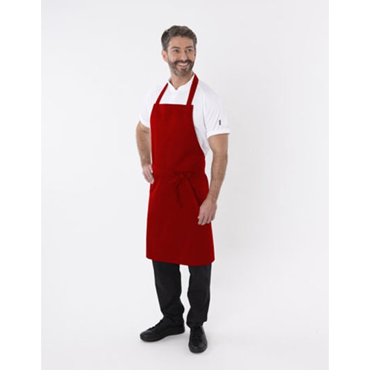 Fartuch Standardowy Poliester Bawelna DL010 - Red