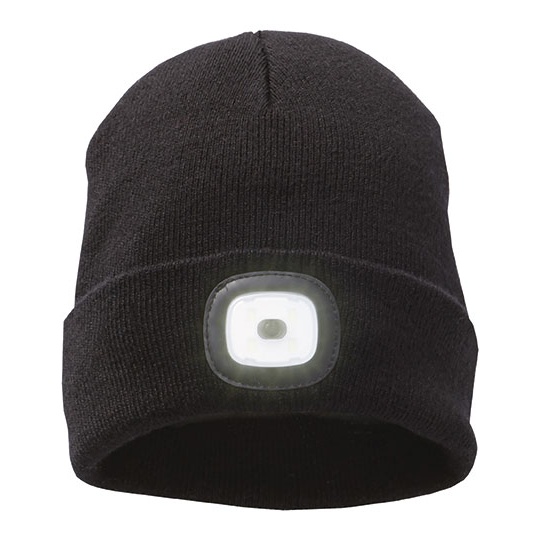 Czapka beanie z LED EL38661 - Black