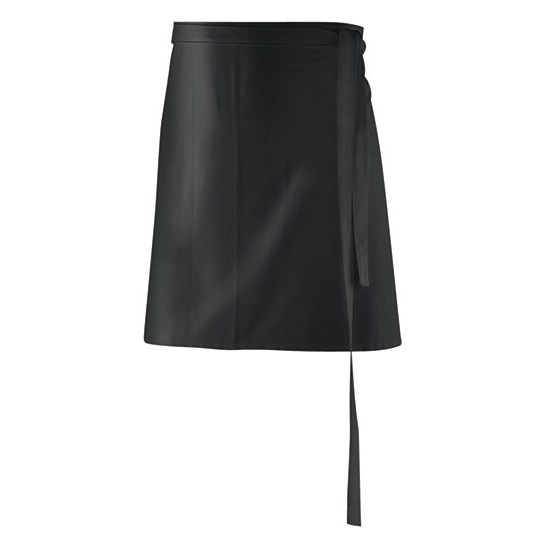 Fartuch Krótki Poliester Bawełna EX100 - Black