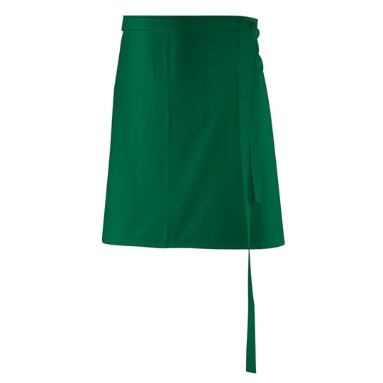 Fartuch Krótki Poliester Bawełna EX100 - Bottle Green