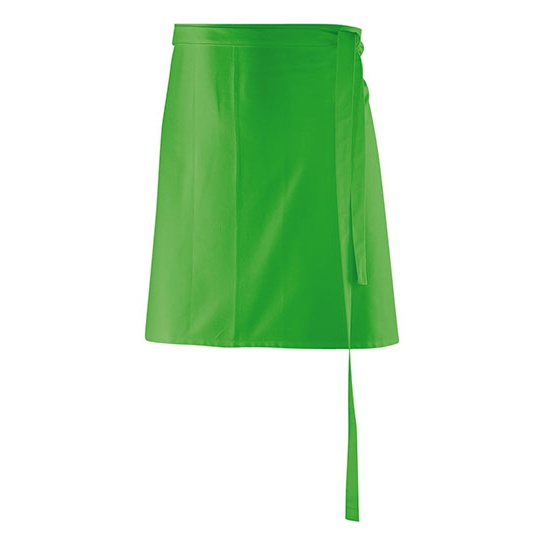 Fartuch Krótki Poliester Bawełna EX100 - Lemon Green