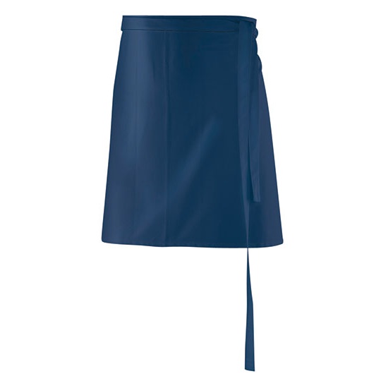 Fartuch Krotki Poliester Bawelna EX100 - Navy