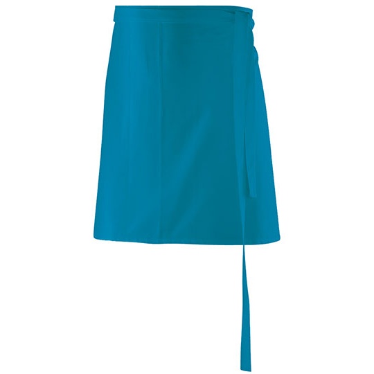 Fartuch Krotki Poliester Bawelna EX100 - Turquoise