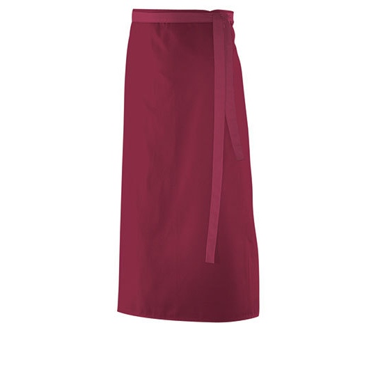 Fartuch Regulowany Poliester Bawelna EX101 - Bordeaux