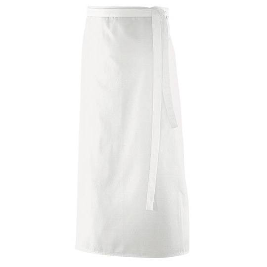 Fartuch Regulowany Poliester Bawelna EX101 - White