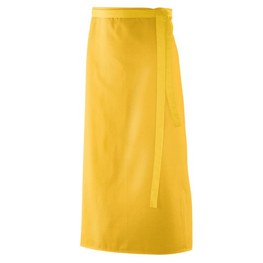Fartuch Regulowany Poliester Bawełna EX101 - Yellow