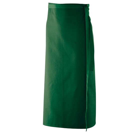 Fartuch z regulacja paskow poliester bawełna EX102 - Bottle Green