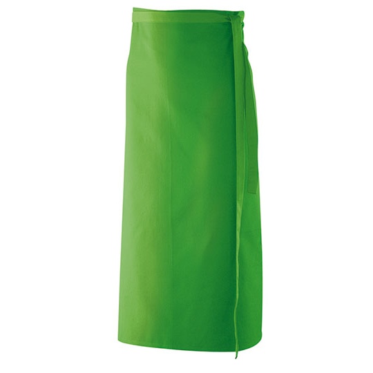 Fartuch z regulacja paskow poliester bawełna EX102 - Lemon Green