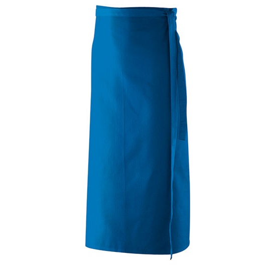 Fartuch z regulacja paskow poliester bawelna EX102 - Royal Blue