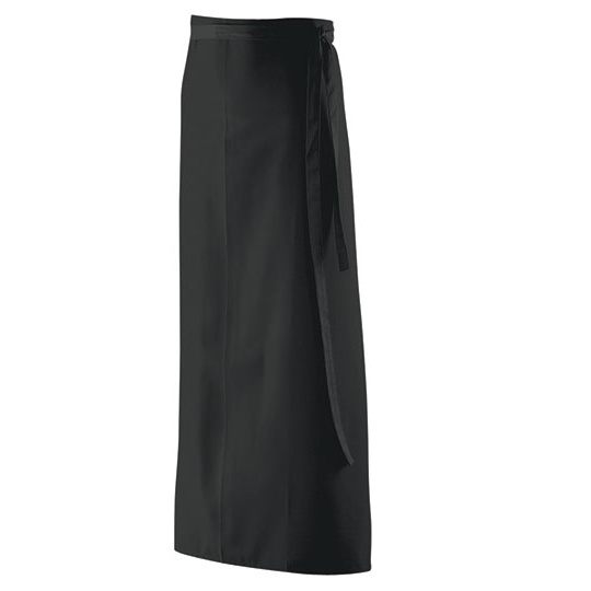Fartuch Długi Poliester Bawełna EX103 - Black